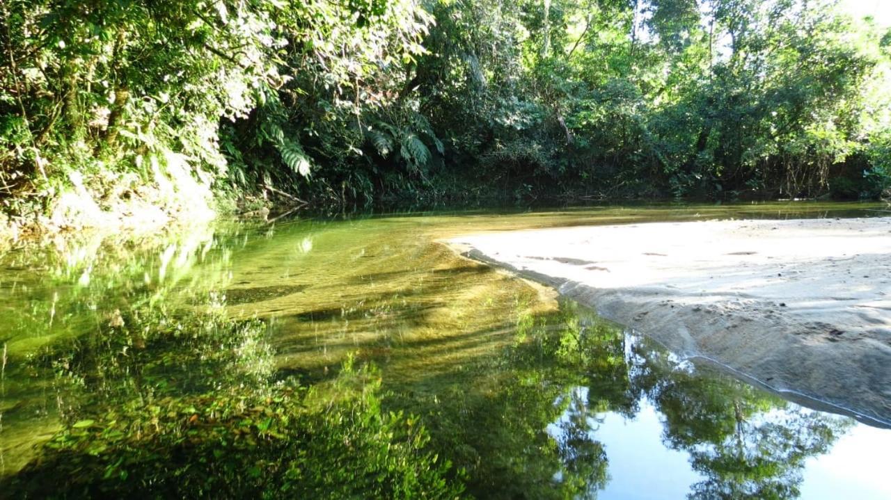 Suites Proximo Ao Rio Jaguareguava Em Bertioga Buitenkant foto